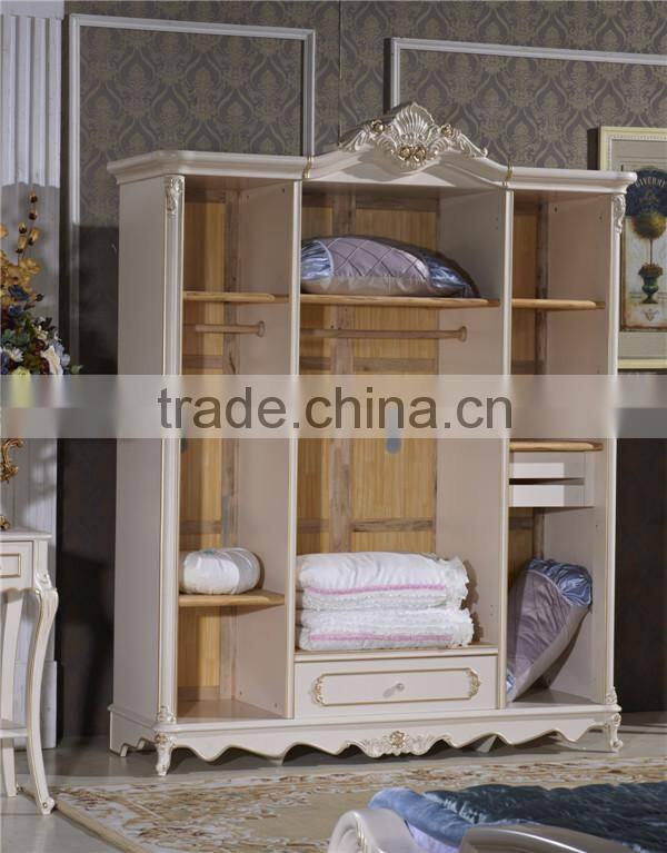 new product bedroom set/ home furniture/ king size bed/ carved wood and MDF bedroom set L105A