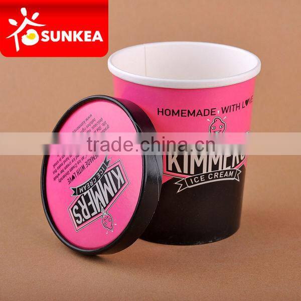 Eco-friendly Ice cream paper cups supplier China, salad paper cup, paper dessert cups