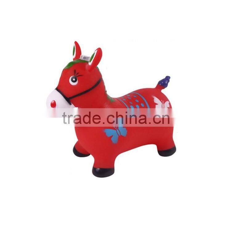 Plastic Riding Toy/Kids Inflatable Horse Jumping