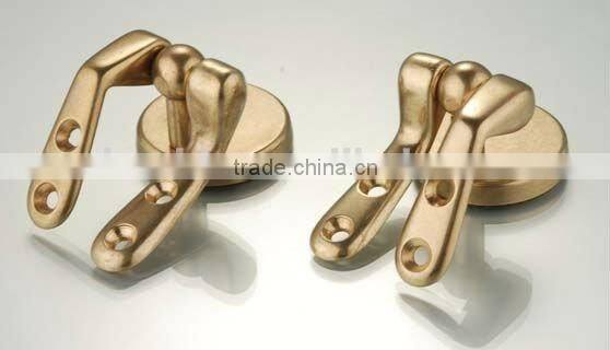 brass toilet seat hinge with accessory