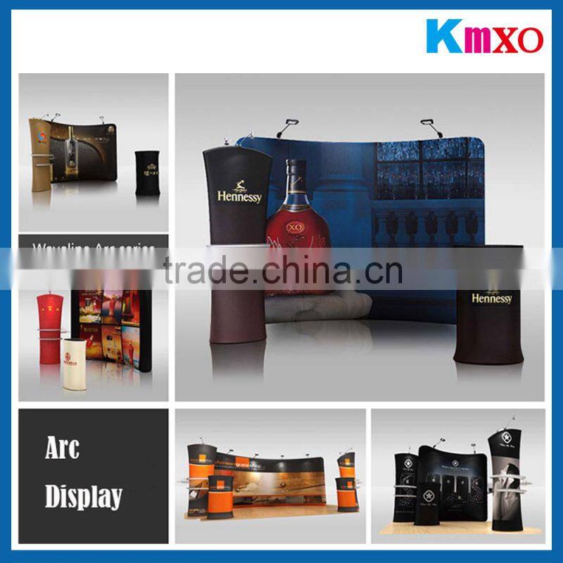 20 ft large size tension fabric pop up display stand