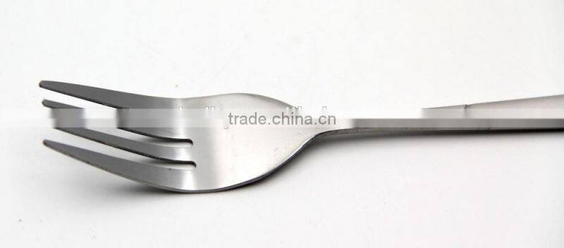 Magic 6pcs stainless steel fruit fork in cutlery set