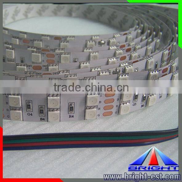 Double side LED SMD 5050 Strip Light DC12/24V 24W/M