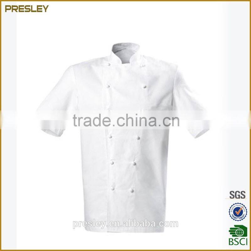 Presley oem cheap kitchen clothing personalised chefs whites uniforms