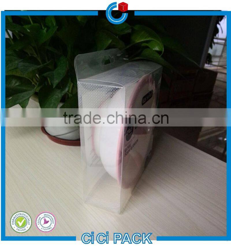PP PET PVC Plastic folding Box for baby bowl with spoon and fork