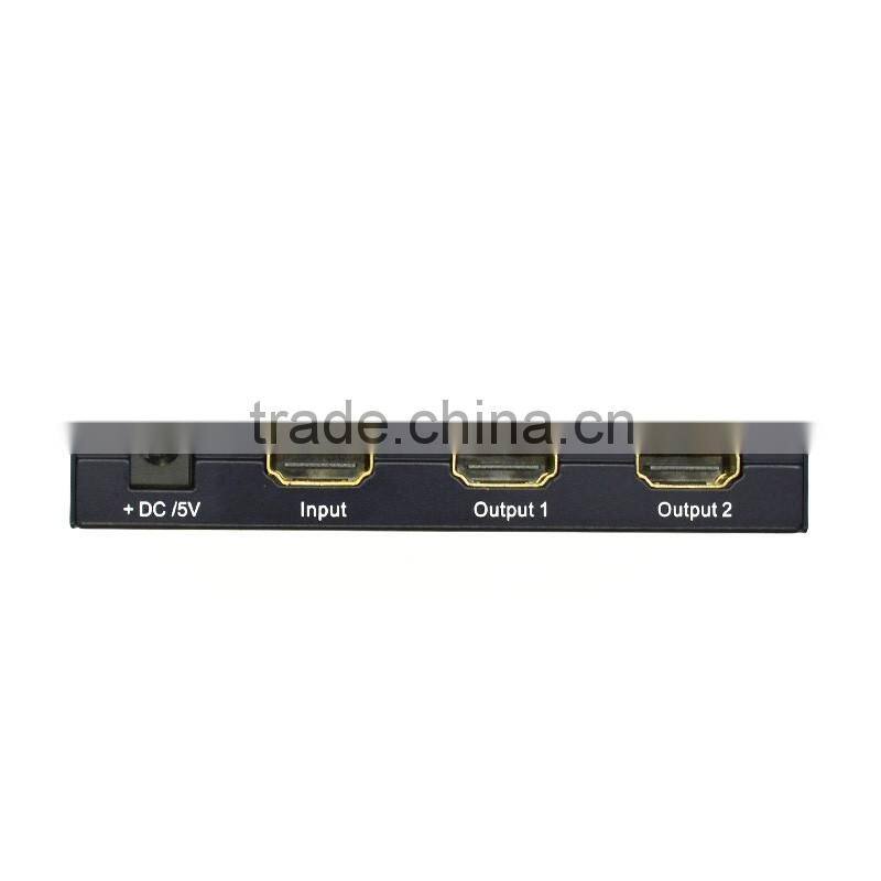 3D support 1 to 2 hdmi splitter 1 in 2 out hdmi splitter