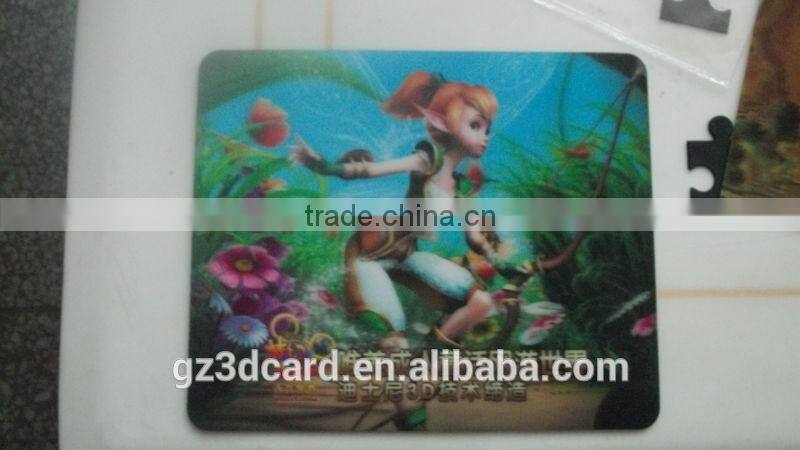 Guangzhou Lifeng 3D place mat with lenticular effect
