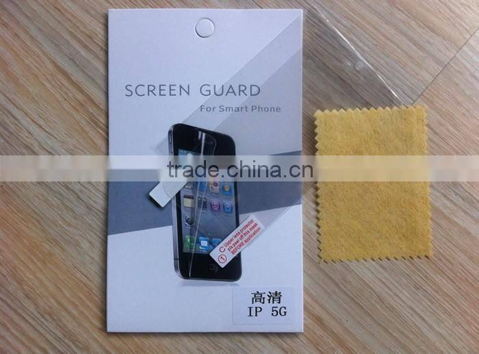 Factory price High Quality Anti-Fingerprint clear screen protector for iphone