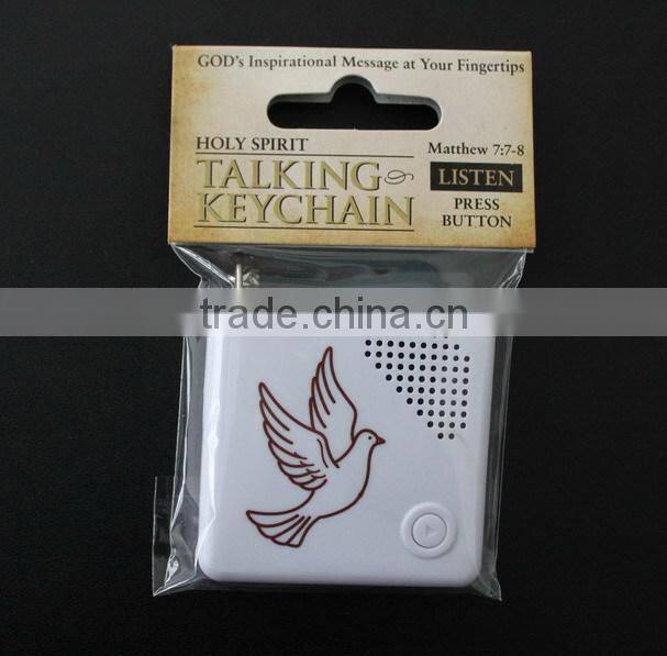 Kindly USB port sound Key chain great promotion gift for holiday/advertising