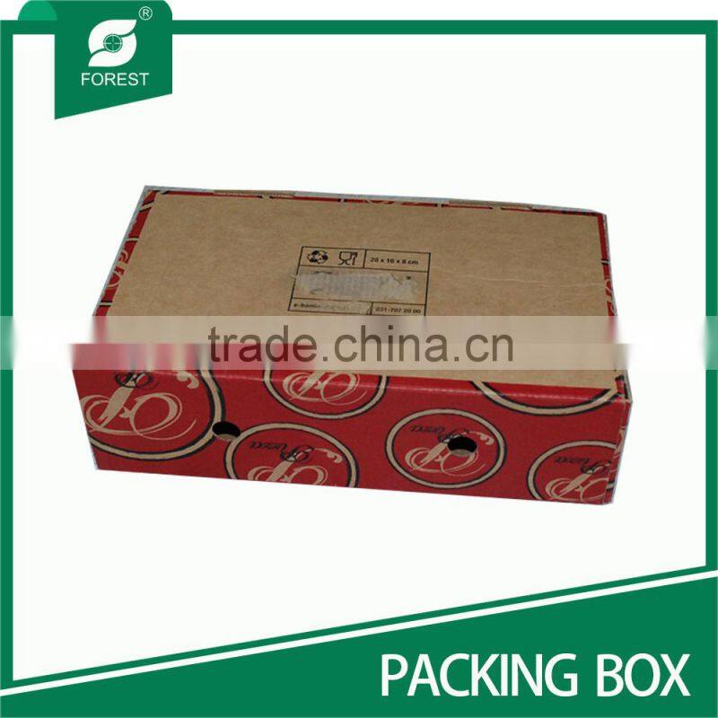 CORRUGATED KRAFT PAPER MADE DOLL PACKAGING BOXES WITH CUSTOM LOGO