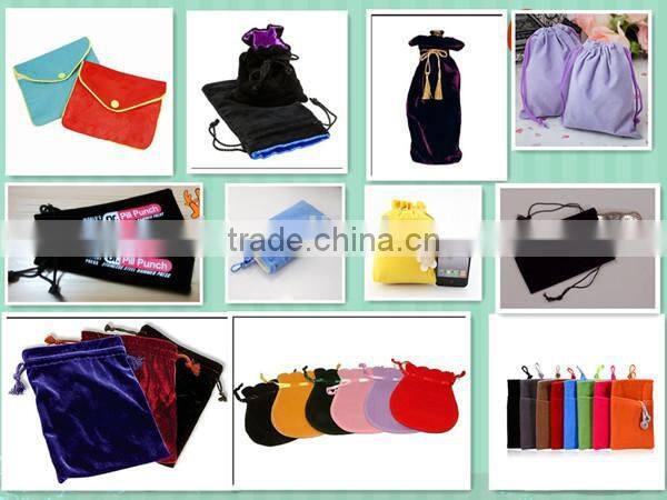custom logo wholesale organza bags/pouch for Jewelry