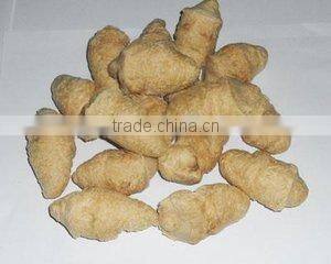 Automatic textured vegetable soy protein chuncks production line