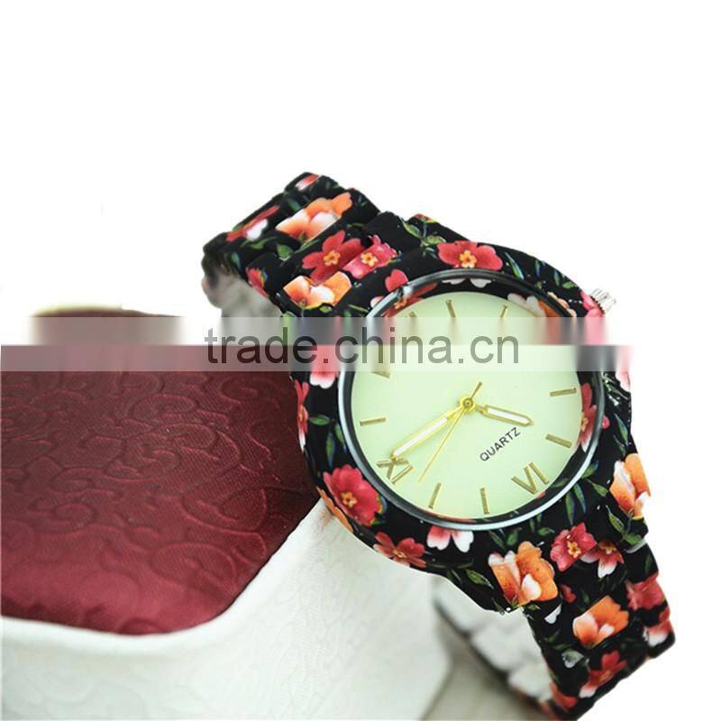 2016 hot sale fashion ladies top brand watch women watch rose gold case