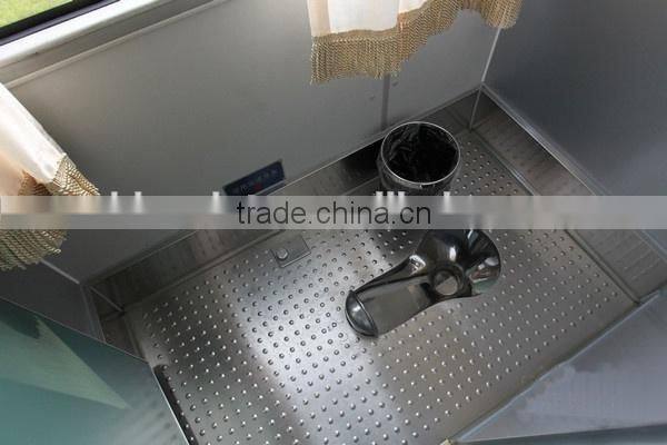 Steel mobile portable toilet/WC
