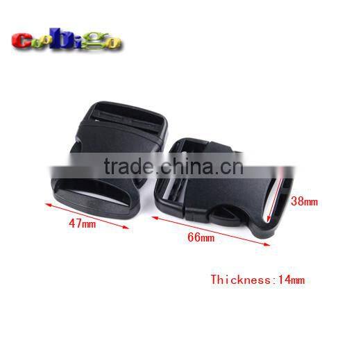 Plastic Arched Buckle For Backpack Straps Luggage Accessories #FLC329-20/25/32/38/50