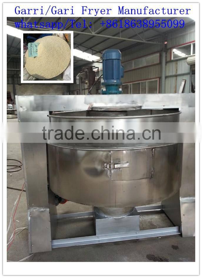 professional gari frying machine