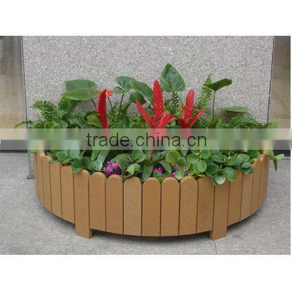 Colourful and insect-proof building material, yuante wood plastic composite/wpc flower box