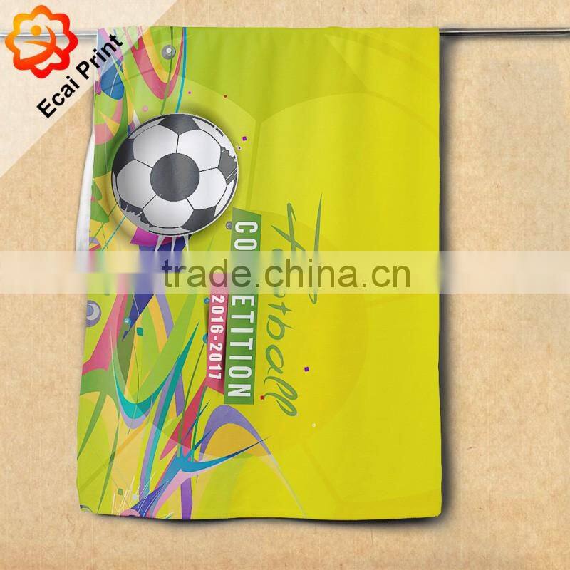 Retail dropship printed sublimation gym towel with designs