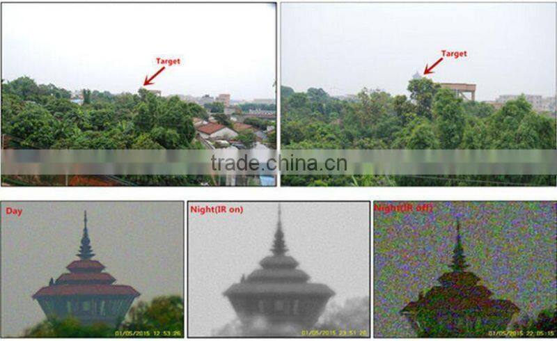 720P Infrared Night Vision IR Monocular Telescope 6X50 Zoom Record DVR