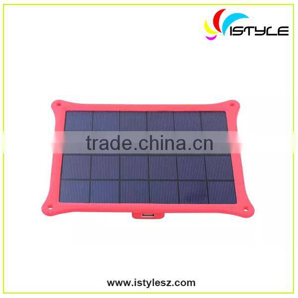 6v 4w solar panel portable, solar charger for mobile phone