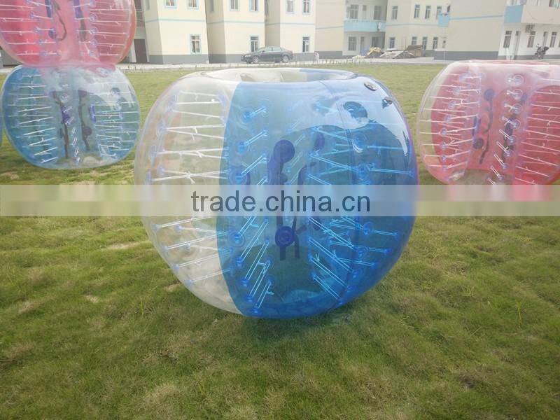 Hot Sale High Quality 100%TPU Inflatable Human Body Adult/kids body bubble ball inflatable bumper ball football
