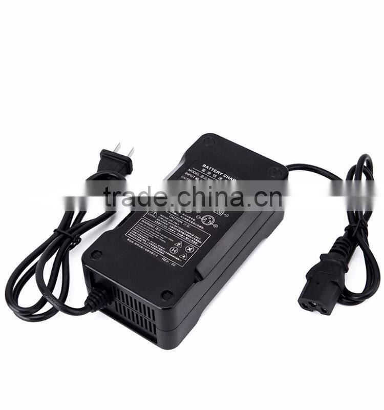ROHS CE 54.6V 3A 2A Lithium Battery Charger Electric Scooter Car 48V Batteries