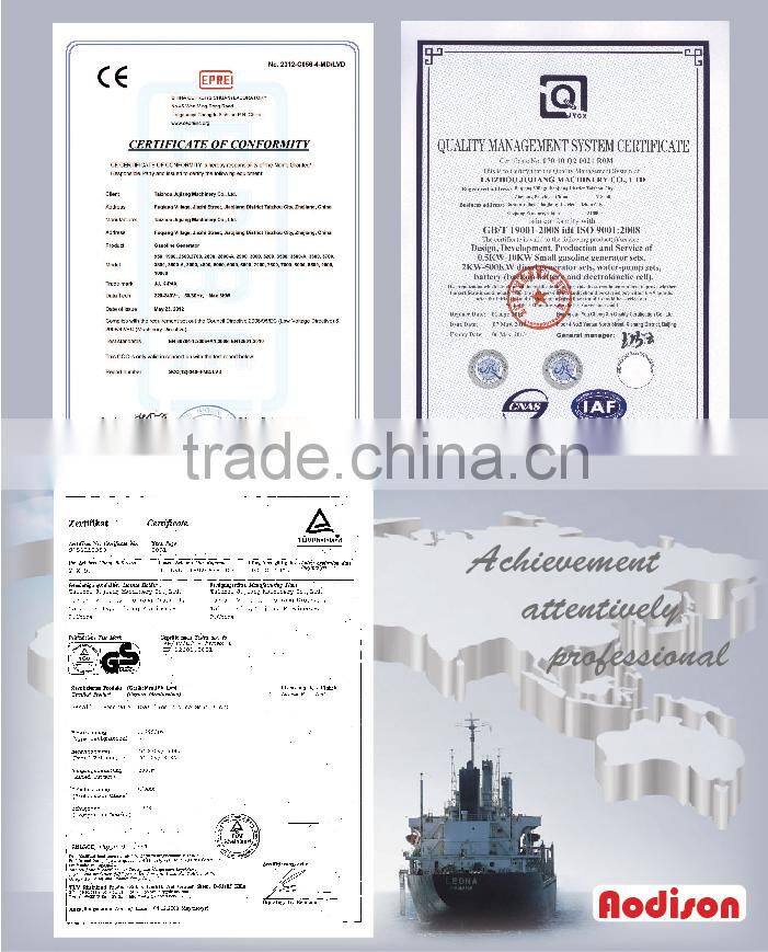 quality portable 6.5hp standby generator silent generator home power generator