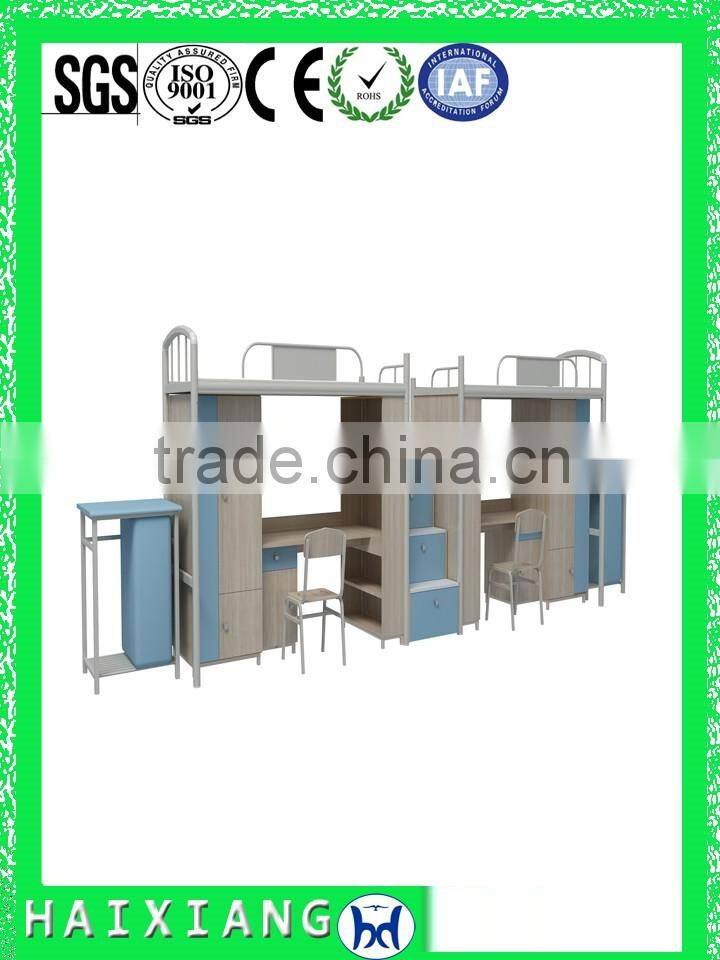 cheap wood bunk bed designs modern dormitory bed HXDM026