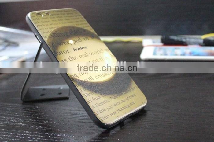 High Quality Rubber For iphone 5 5c 6 Silicone Sublimation 2D Blank Black Phone Cases Cover