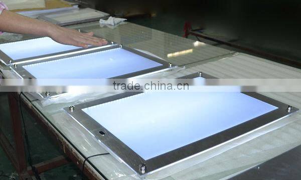 advertising led mirror light frame