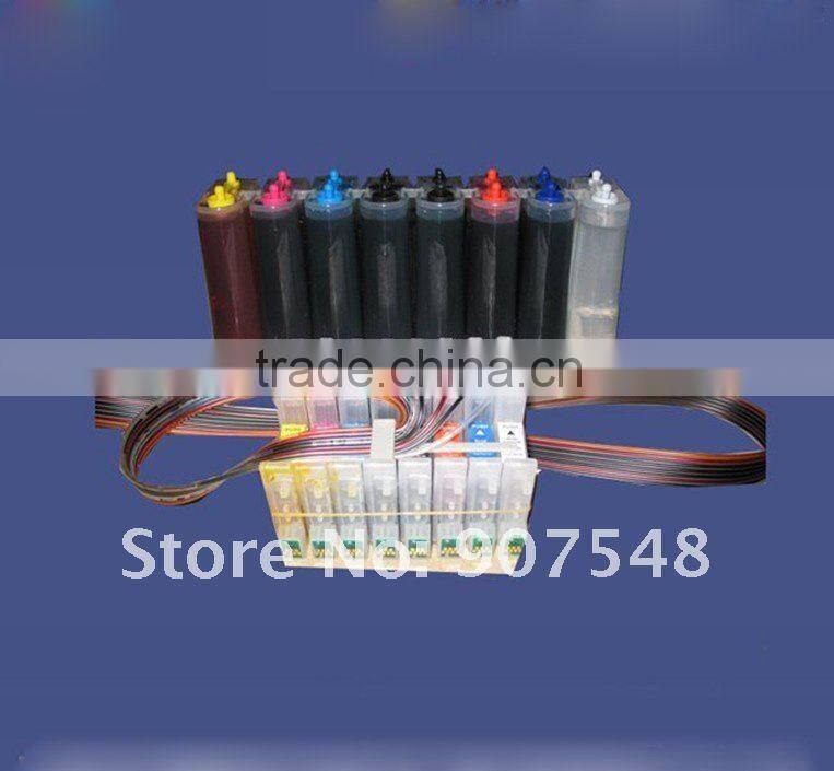 Hot!!!8C CISS for Epson Stylus Photo R2000 printer T1590-T1594/T1597-T1599 refillable cartridge