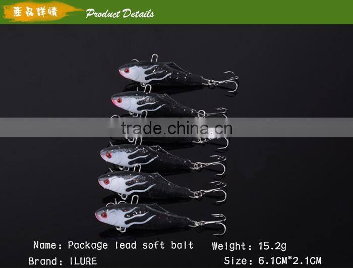 ILURE High Quality Soft Baits For Fishing Soft Plastic Lures