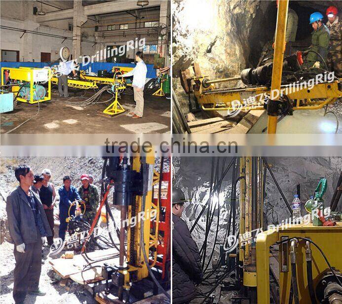 100-300m Underground Drilling Rig DFU-300 for mining