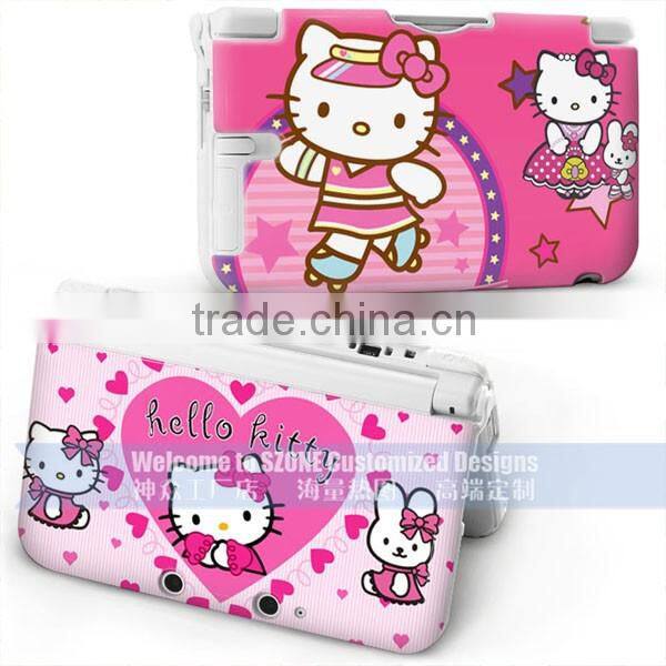 pink new design cute for nintendo 3ds xl console soft hard cover case can custom for pokemon go