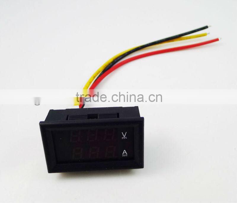 Digital DC Voltmeter and Ammeter LED Digital Voltage Current Meter DC 4.5-30V / 10A