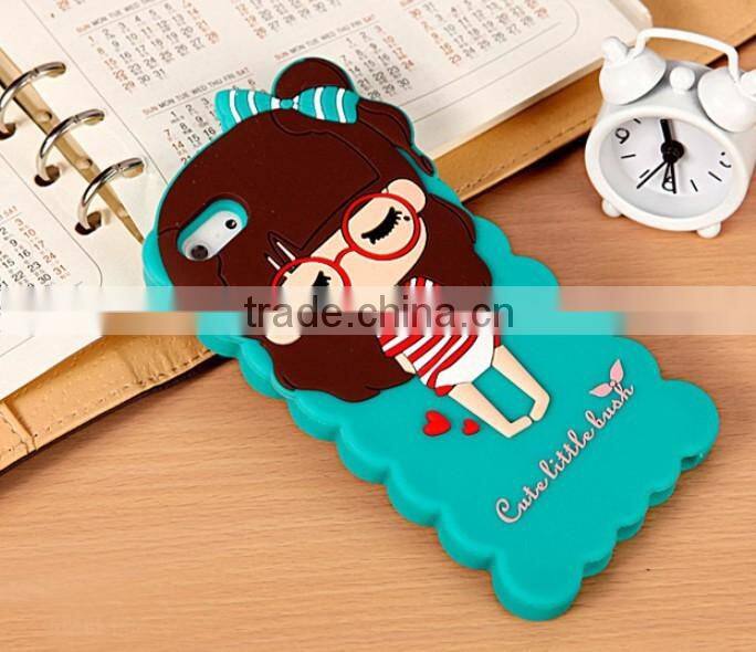 Fashion TPU PC Shockproof Silicon Case For iPhone 5s