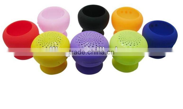 Fashion Ball Suction Bluetooth Speaker For iPhone 5 Mini Ipad