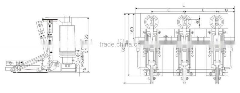 JN22-40.5/31.5 Series Indoor AC High Voltage Earthing Switch