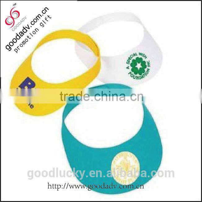 Eva sun visor hat / colorful and lovely eva sun hats suitable for kids