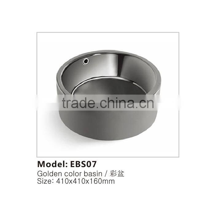 Luxury Hotel Decorated Ceramic Wash Basin EBS07