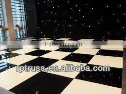 2014 Black And White Dance Floor with Cheap price