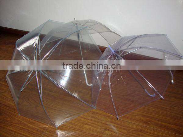 21" Cheap POE Transparent Umbrella