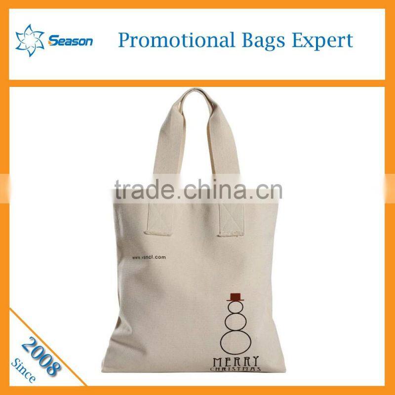 White color Yiwu supplier Canvas shopping tote bag cotton for OEM
