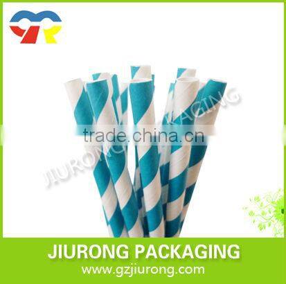 Disposable straw paper with different colors and sizes