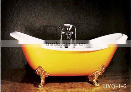 supply drop- in cast iron enamel bathtub