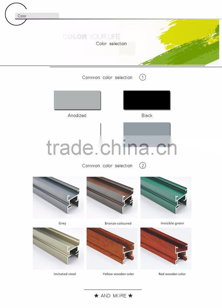 2016 top supplier Tansive construction aluminum main door designs and window