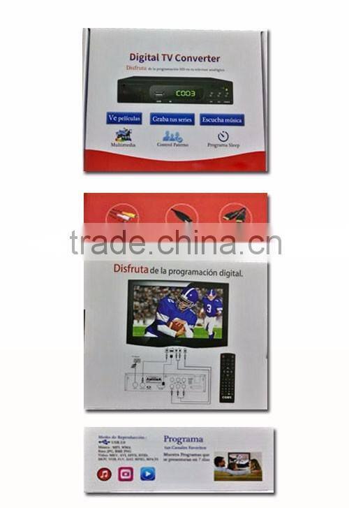 2016 Hot Product ATSC Digital TV Receiver H.264 TV Box