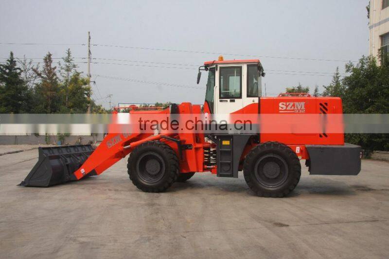 High dumping wheel loader with 4.5m dumping distance