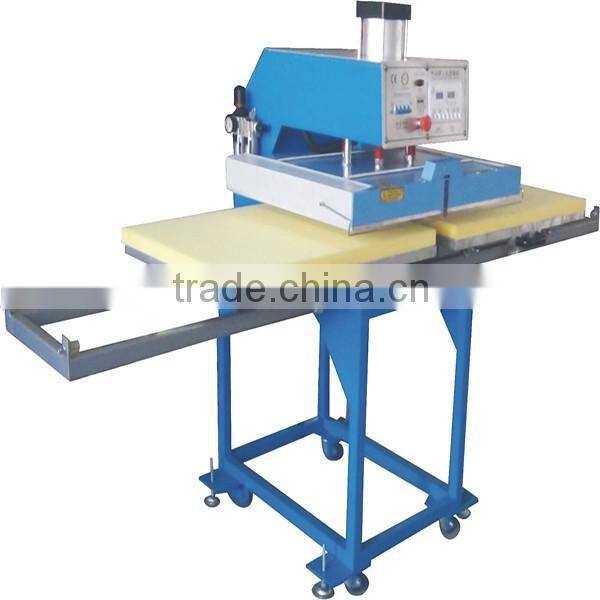 Pneumatic double station garment heat press machine sublimation machine