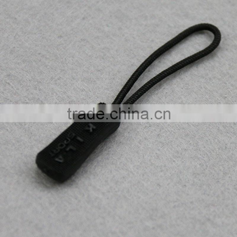 Plastic double slider plastic zipper puller